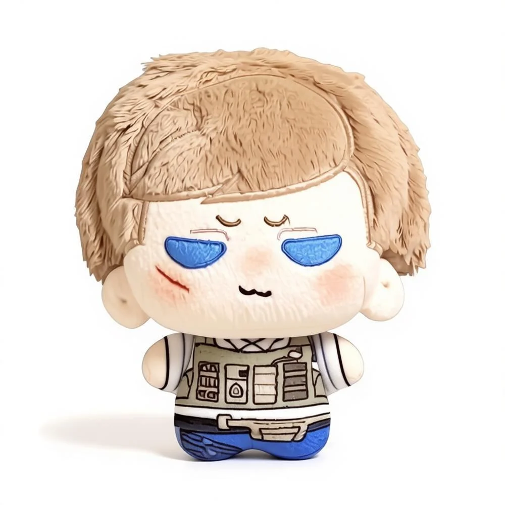 

Keychain COD Cmdr Phillip Graves Plusie Doll 10cm Call of Duty Stuffed Toys Pendant Plush Body Fans Birthday Holiday Gift