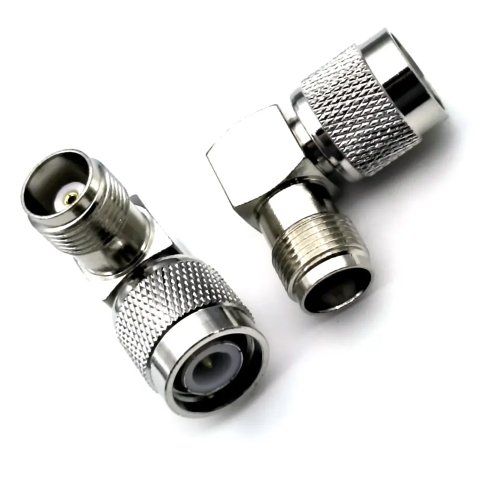 copper TNC CONNECTOR TNC male plug to TNC female jack 90 right angle rf adapter