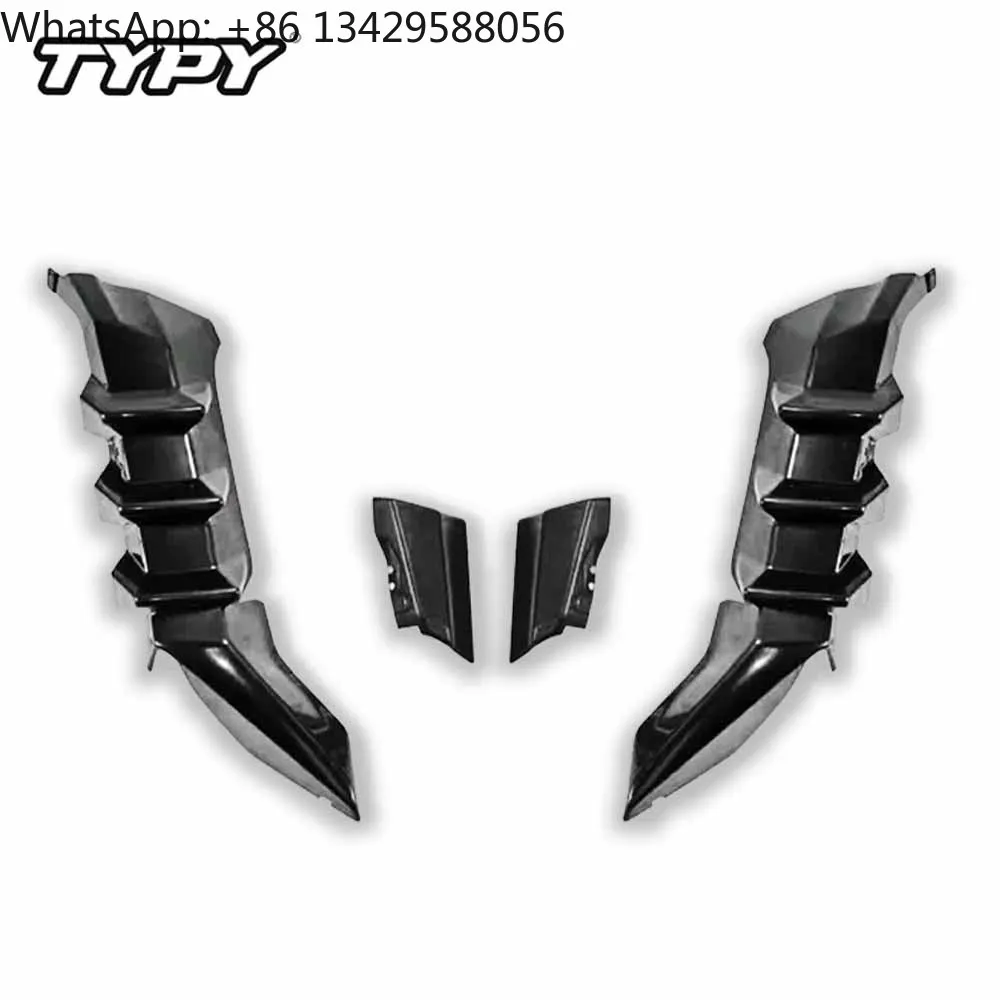 

For Honda Civic Hatchback 2021 Auto Accessories Body Kits Rear Spoiler Bumper Edge Rear Diffuser FK8 Rear Spoiler Car-Styling