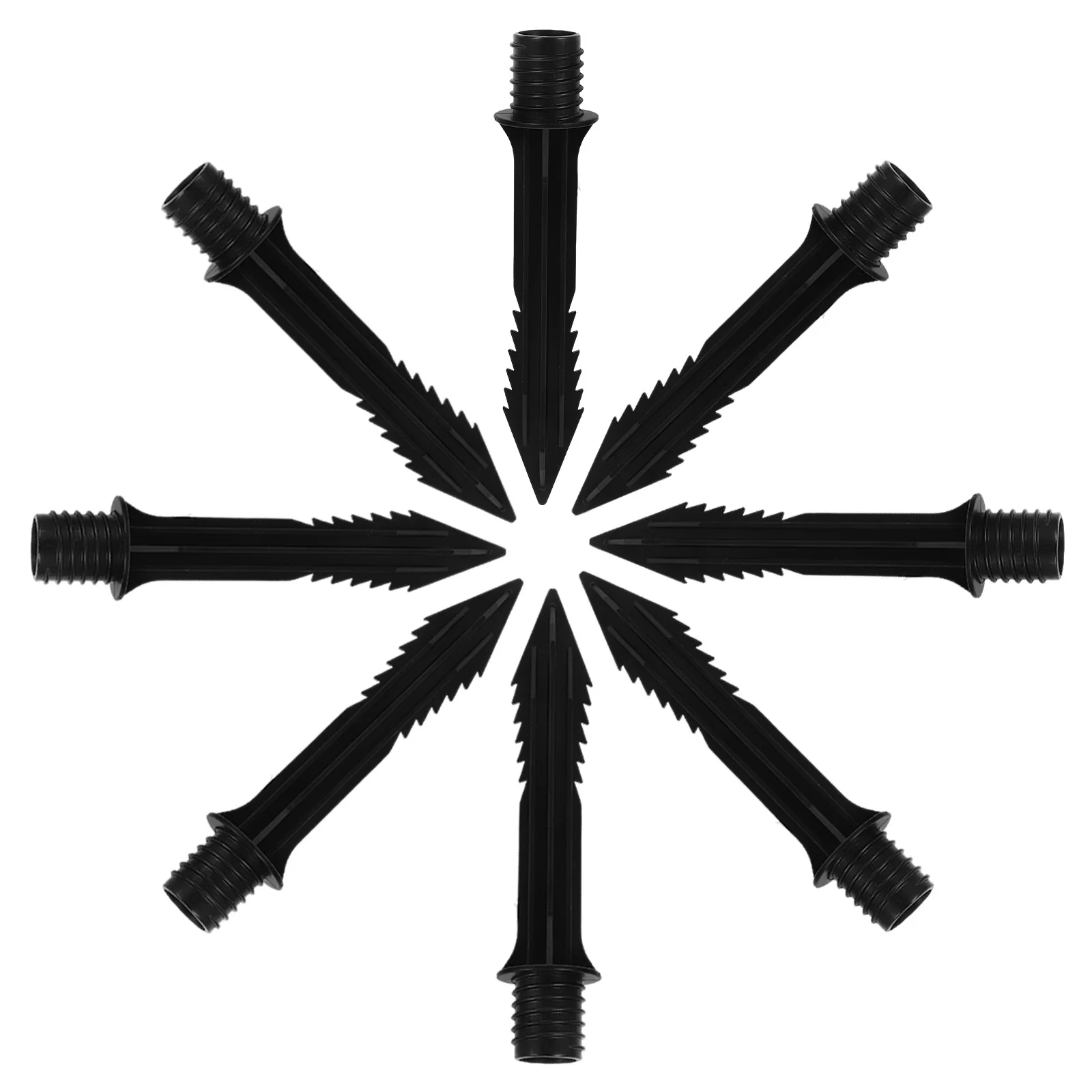 

8Pcs Solar Light Replacement Ground Stakes Plastic Spikes for Yard Garden Pathway Outdoor Lighting Support Light Stakes