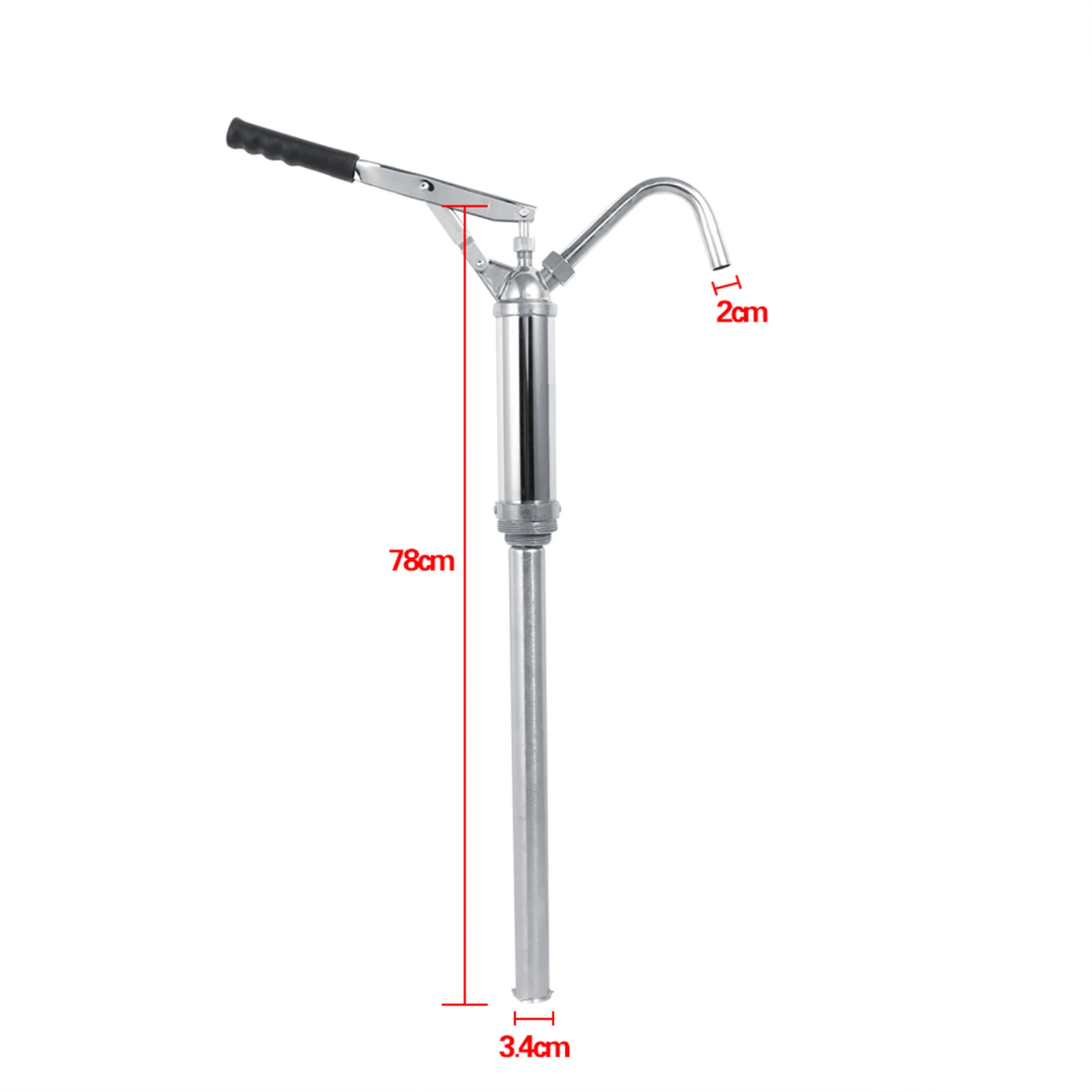 Drum Barrel  Lever Action Barrel Drum Pump  Oil Transfer Hand Operated Extractor Barrel  Transfer Pump