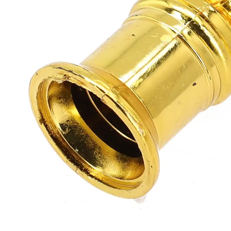 

10pairs gold Plastic Candle Holder Candle Base Candlestick Holder For Home Decor Candlestick Christmas Party Decoration