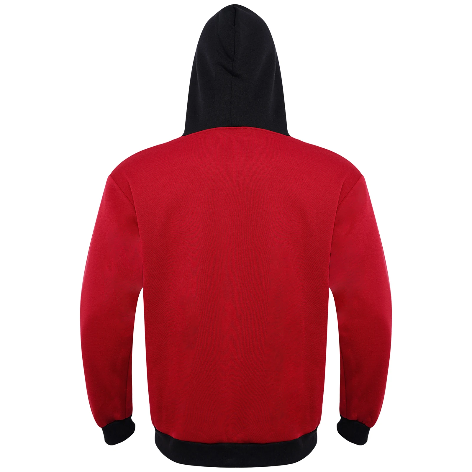 Adult Mens Warm Sports Hoodie Hiking Camping Cycling Running Clothing Fashion Long Sleeve Drawstring Hooded Pullover Sweatshirt