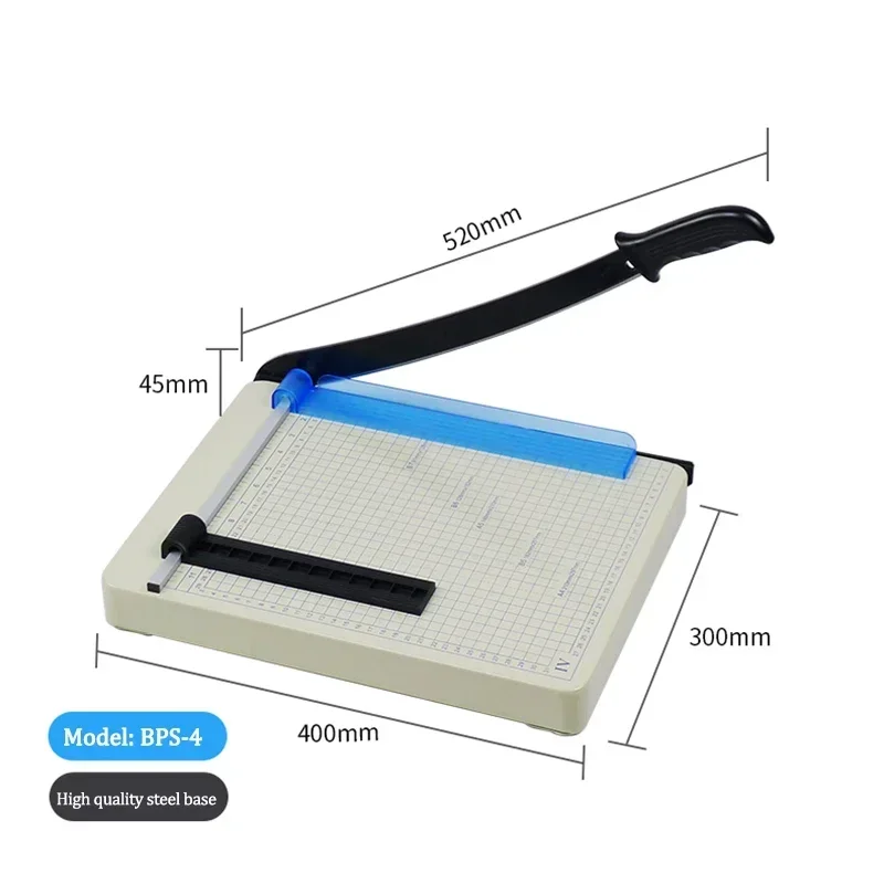 High-Hardness Automatic Paper Cutter Blade – All-Steel A3/PVC-Specific Precision-Ground Blade