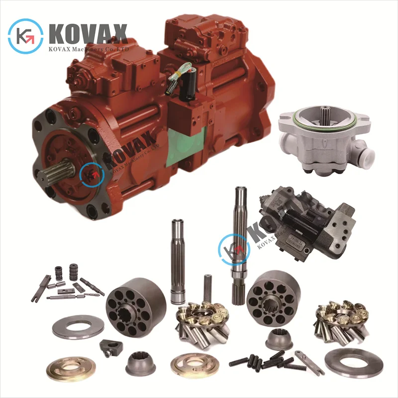 

Комплекты для ремонта гидравлических систем экскаваторов: главный насос, поршневой насос, поворотный двигатель, ходовой двигатель (поставка с завода)