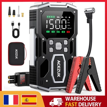 ACEZUK 5000A بدء قوة البنك 26800mAh الانتقال كاتب سيارة الداعم بطارية خارجية 12 فولت جهاز بدء لبنك الطاقة الديزل البنزين