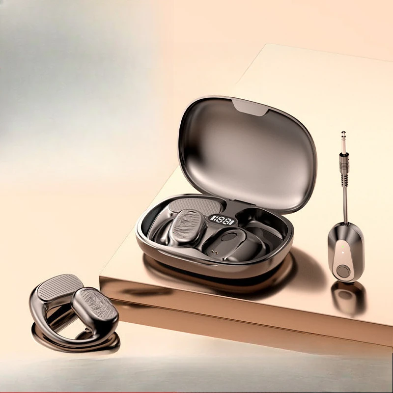 

Hanging ear bluetooth monitor wireless headset with new live streaming host Internet celebrity sound card earphone monitor