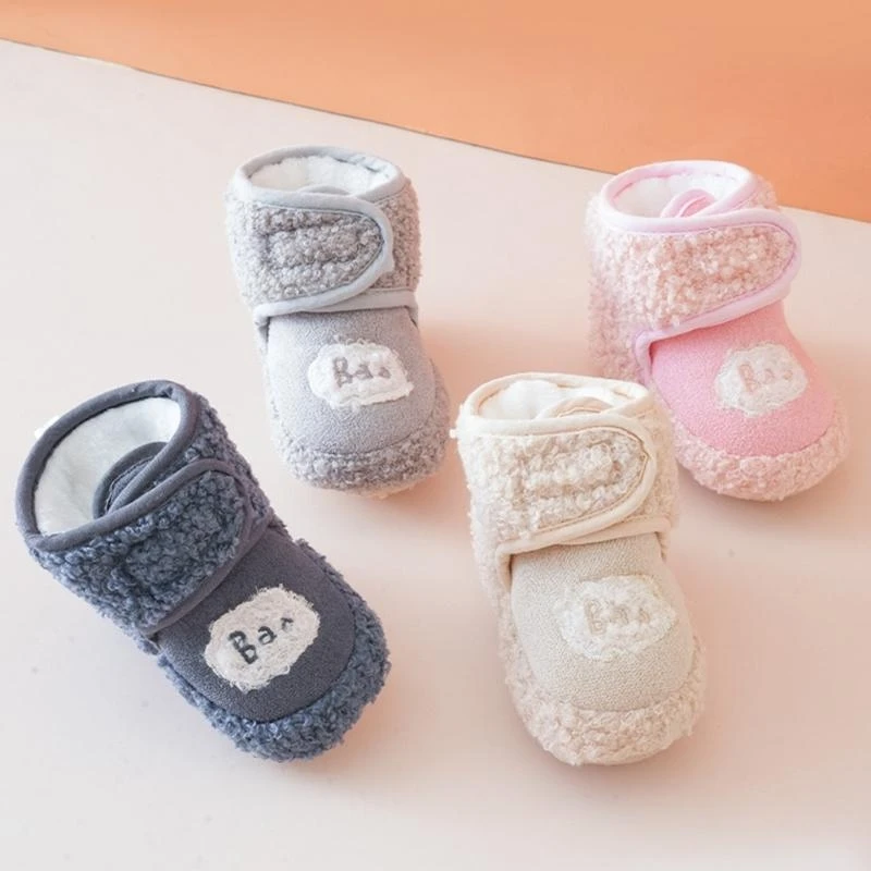 J15U ベビーシューズ靴 Prewalkers 冬暖かい靴滑り止め新生児ファーストウォーカーソフトブーティスノーブーツベビー用品