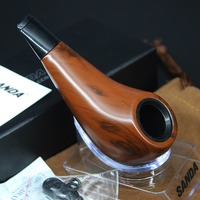 Bakelite handmade curved handle smoking accessories curved 9mm filter pipe 6 varieties entry-level cleaning pipe