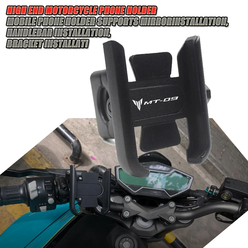 Soporte de teléfono para motocicleta, accesorio para MT-09 Tracer 900 XSR900 2014-2023 2021 2022, con mango, espejo, GPS