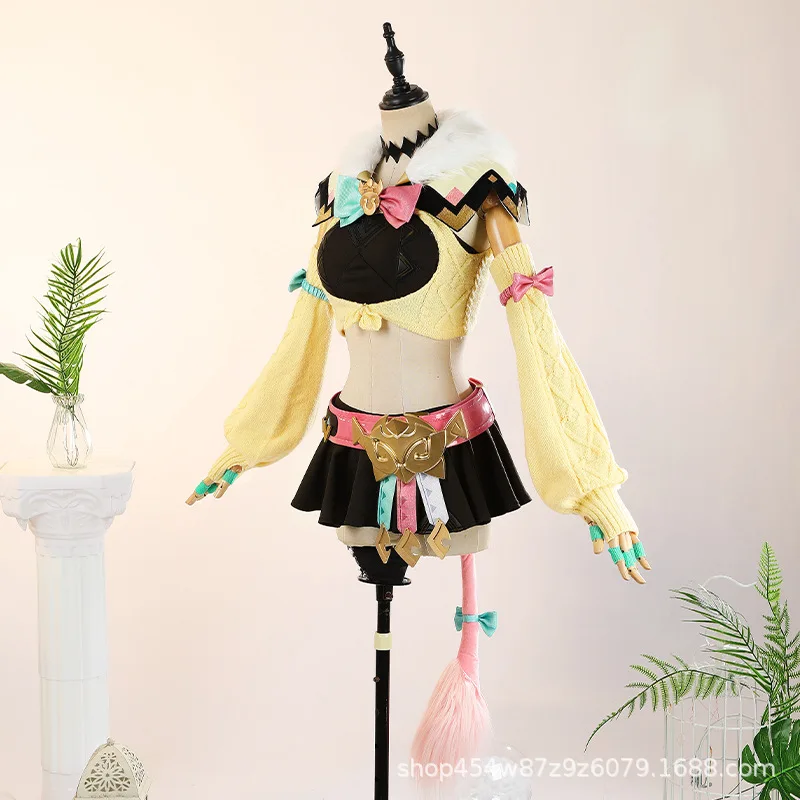 Nadehara deus cos terno valsa renata cosplay jogo anime traje feminino g5619