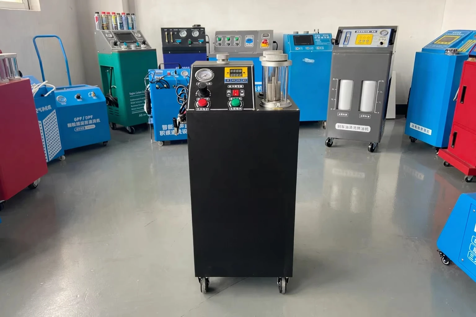 High-Efficiency Automotive Pulsed Carbon Cleaner Machine Reduces Engine Power Loss Combustion Chamber Deposits Fuel Consumption