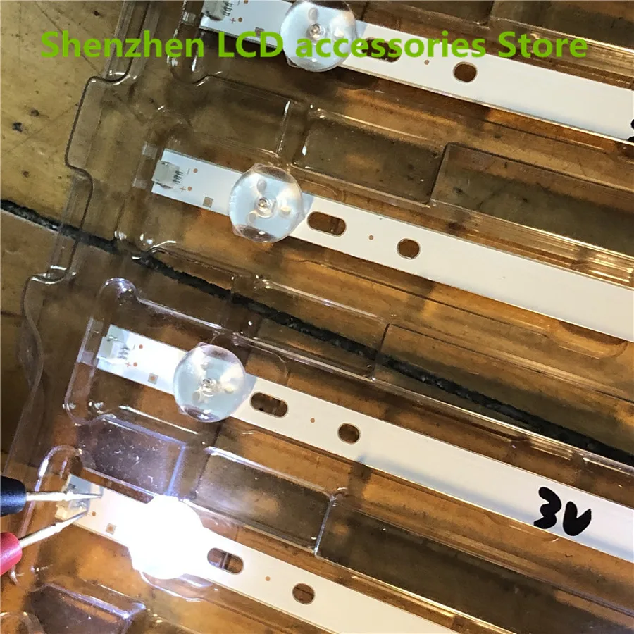 Per Changhong LED32C1000n barra di retroilluminazione TV LCD EX-32054001-3B573-0-1 6leds 57CM 3V 100% nuovo