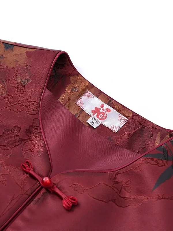 Autumn Faion ly Women's Vest New Sle andma Outfit Spring Autumn Model Old Lady Traditional Chinese Sle Waistcoat