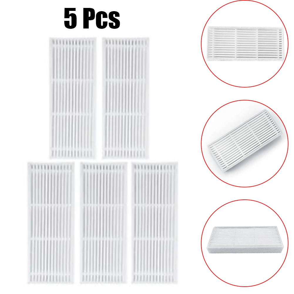 5pcs Filter For Redmond RV-R450 Vacuum Cleaner Parts Accessories Filter Replacemen Dust Collector Sets Spare Parts