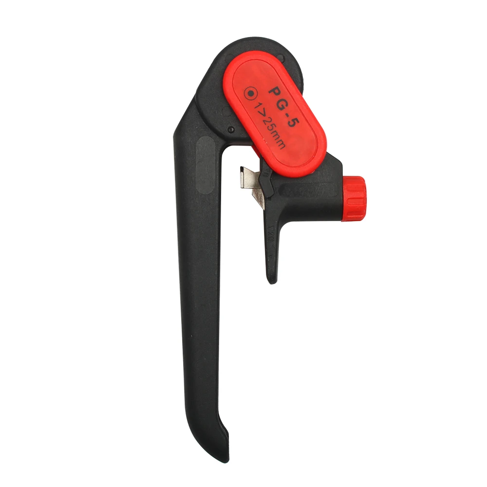 PG-5ล้อวงล้อประเภท Stripper สายมีด Cable Stripper สำหรับ25มม.Comm PVC LV สายเครื่องมือตัดสายตัดมีด