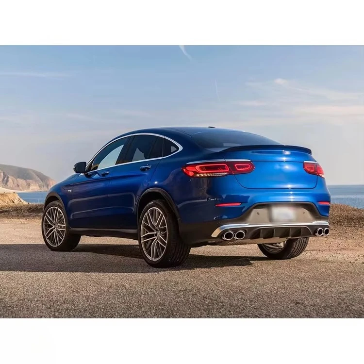 Picture 7: GLC43  Style Car Rear Bumper Diffuser With Tips for C253 Coupe 2019+