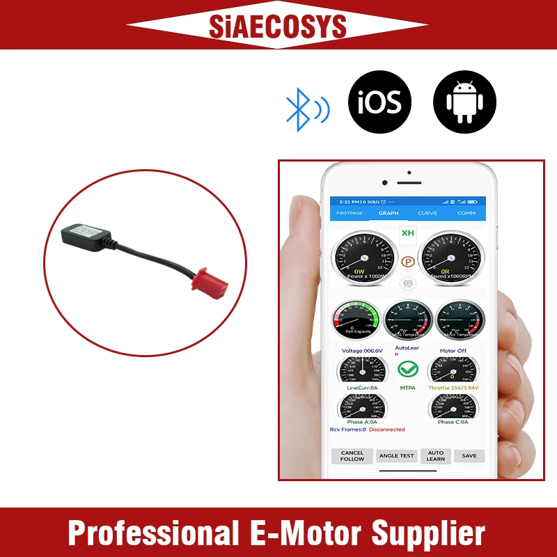 Nanjing FarDriver Bluetooth Programmable Adapter for ND72450 ND72260 ND72360 ND72680 Mobile Control BT Module Replacement