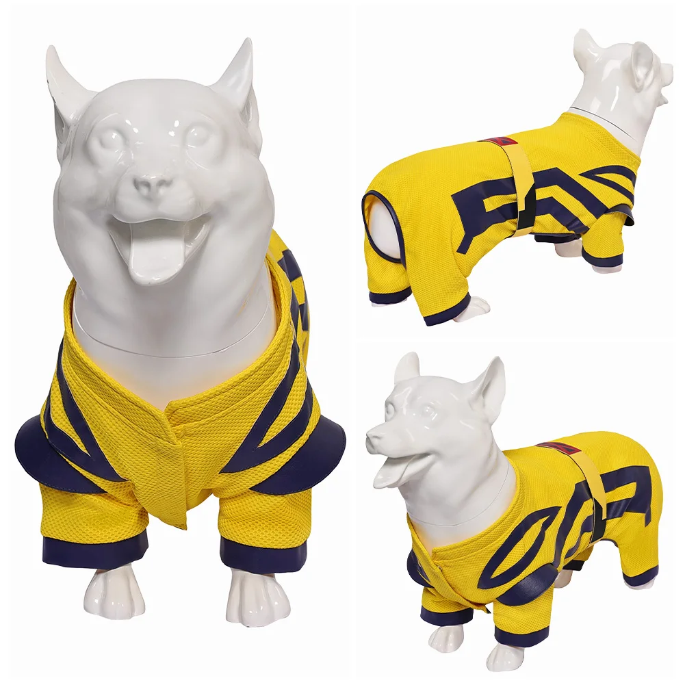 Fantasia Dogpool Cosplay Dead Cosplay Pool Dog Costume Wolverine Logan Clothes Disguise for Small Large Dogs Halloween Suit