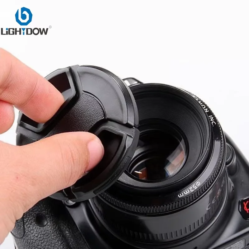 Lightdow Camera Lens Cap 49mm 52 55 58 62 67 72 77 82mm Lens Cover for Nikon Canon Sony Olympus Fuji Samsung Other camera lenses