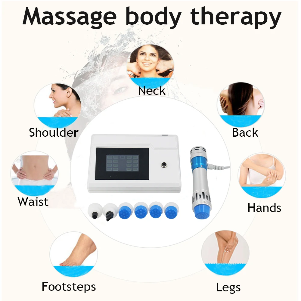 آلة علاج بالمستخدم جديدة 2023 300MJ مموجة الصدمة المهنية مدلك فعال ED علاج الأطراف الإغاثة تدليك الألم بندقية