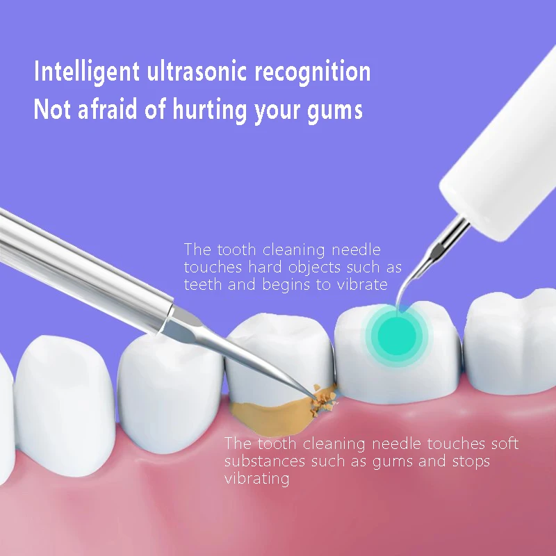Youpin dr.bei เครื่องทำความสะอาดฟันระบบอัลตราโซนิคใช้ในครัวเรือนถอดแคลคูลัสและหินปูนทำความสะอาดฟัน