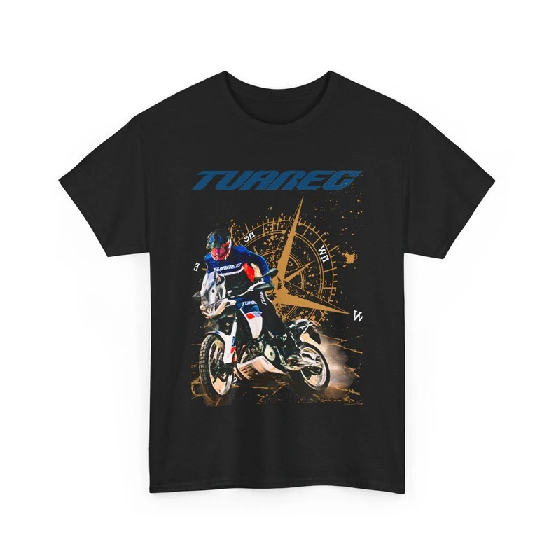Tuareg 660 T Shirt The Stylish Italian Explorer Motorcycle Tee ADV Rider Graphic Top for Fans Off Cotton T-shirt Unisex