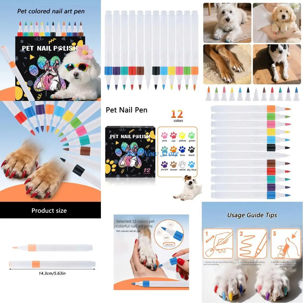 

20CE Art Pen for Acrylic Painting & Decoration High Precisions Tip Quick Drying Inks