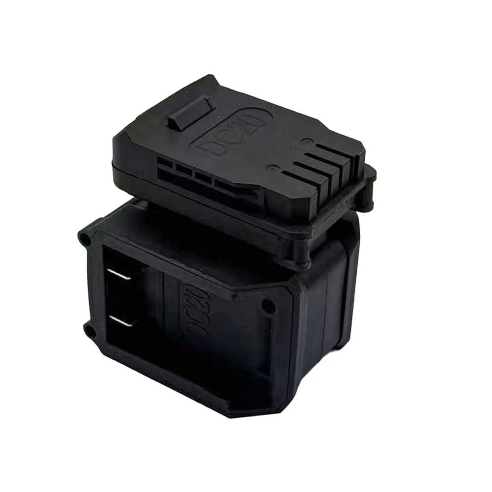 For Heavy-duty Tasks 20V Battery Adapter Improve Performance Efficiency Tools Dual Battery Capability Plastic Construction