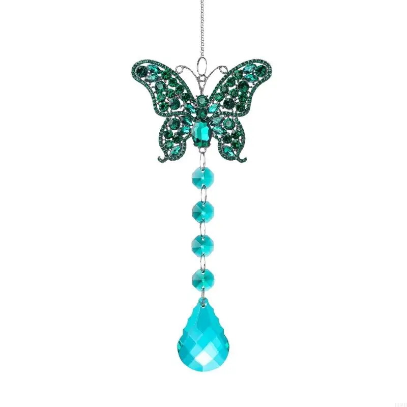 H8WB Crystal Suncatchers for Window Hanging Crystals Prism Rainbows Maker for Wind