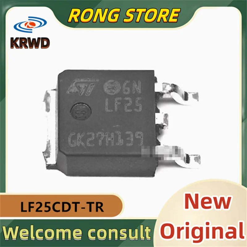 10PCS  LF25 New Original LF25CDT-TR LF25CDT TO252