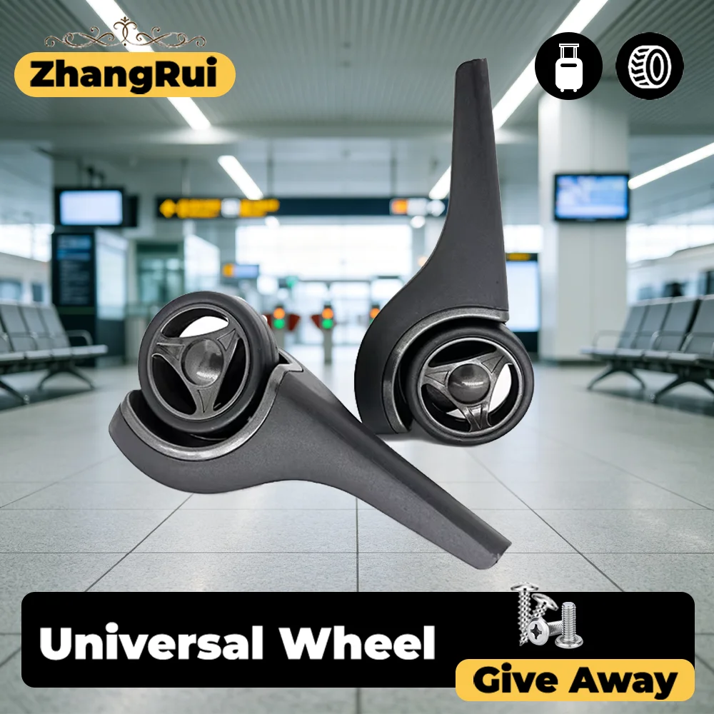 Suitable For Cloth Box D094 Fabric Luggage Fixed Direction Casters Straight Motion Front Wheels Non-Swivel Durable Soft Shell