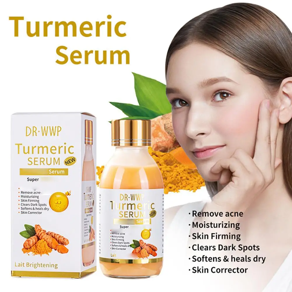 serum-facial-aha-arbutin-125ml-essencia-de-curcuma-e-Acido-kojico-hidratante-clareador-firmador-iluminador-liquido-para-cuidados-com-a-pele