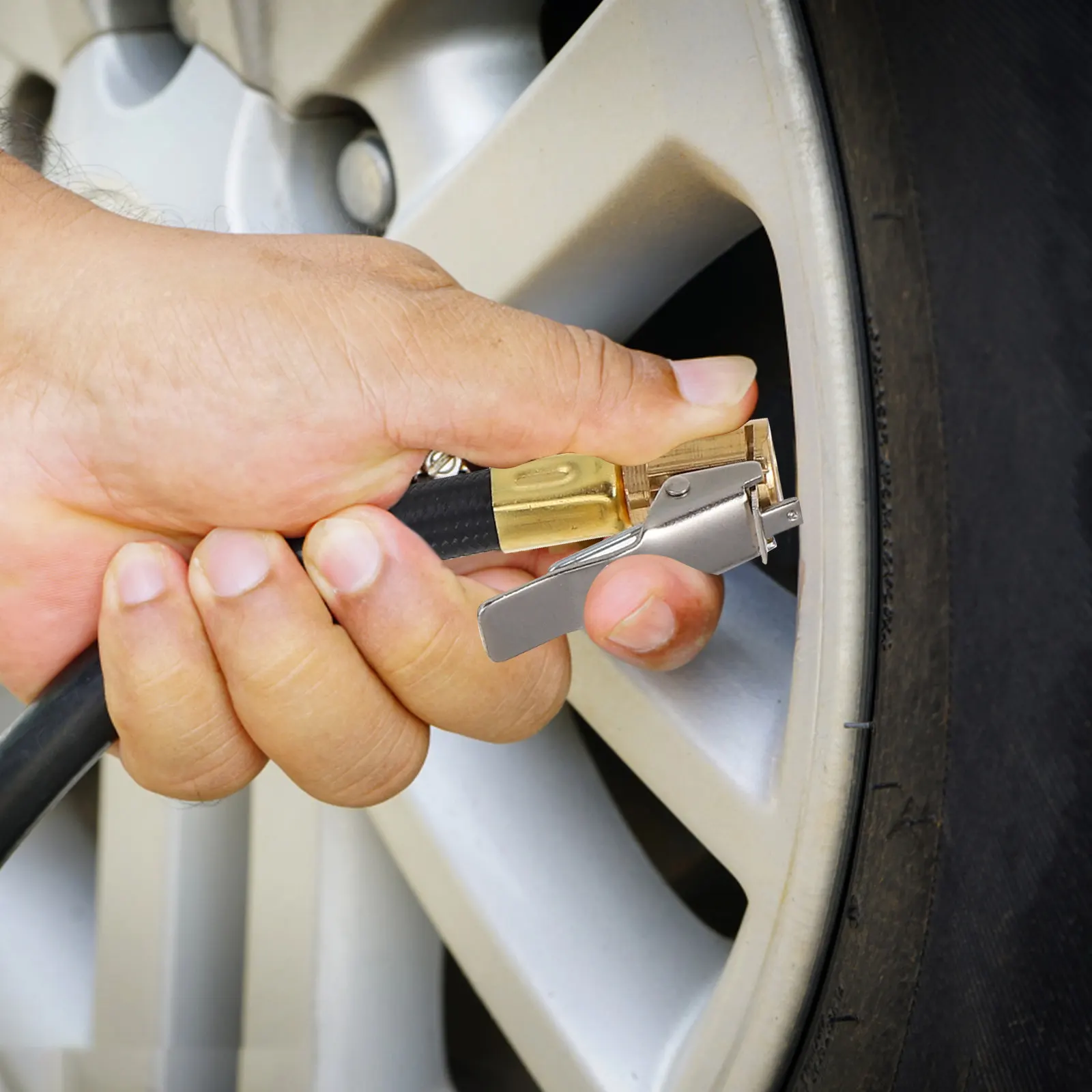 

Удлинительный шланг для накачки шин с быстрым соединением, адаптер для насоса высокого давления для автомобиля, мотоцикла, велосипеда, аксессуары для воздушных насосов