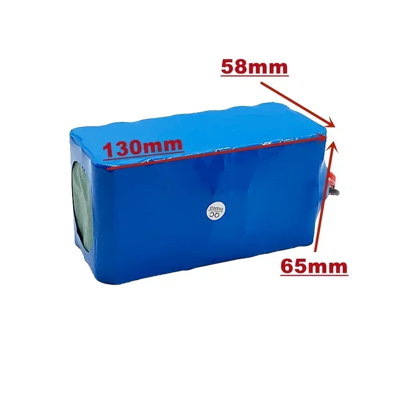 24V 18650 lithium ion battery pack, 7s3p, 29.4V, 26000MAH, built-in BMS, for electric bicycles, electric wheelchairs, etc