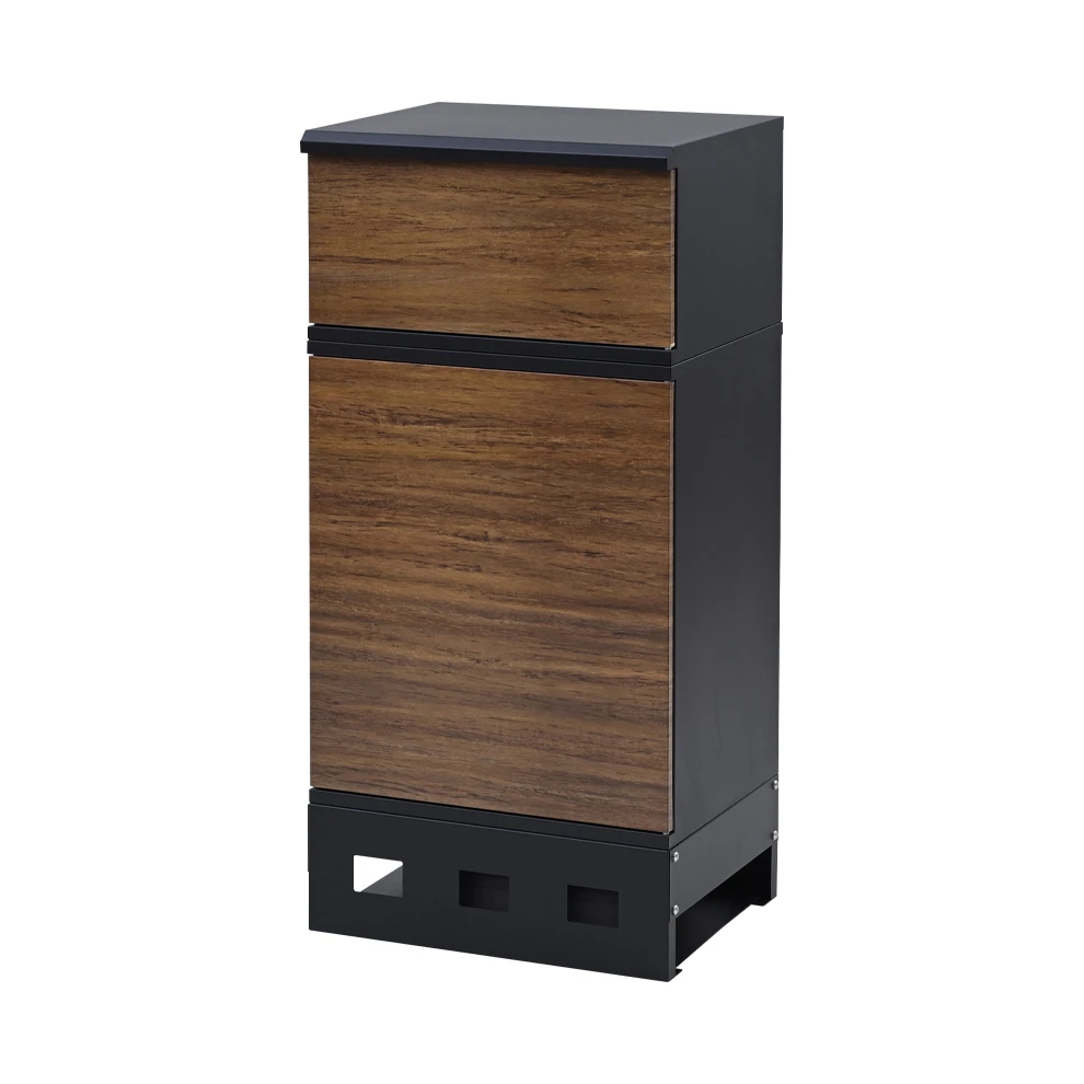 

Уличный всепогодный отдельностоящий металлический почтовый ящик с замком, защитой от кражи, порошковым покрытием, для постаматов и доставки, прост в использовании