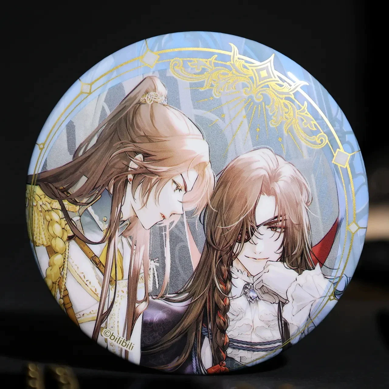 Anime Tian Guan Ci Fu/Heaven Official's Blessing Xie Lian Cosplay tinplate badge The Throne of Glow series