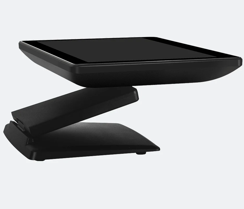 15,6-дюймовый кассовый аппарат с сенсорным экраном Windows10 POS и складной подставкой I5 Gen4 8G 128G, богатые интерфейсы, монитор, цифровой ПК