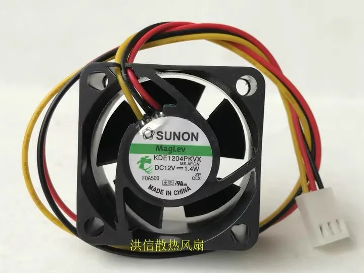 

Free shipping original 4020 KDE1204PKVX DC12V 1.4W 4CM maglev silent fan