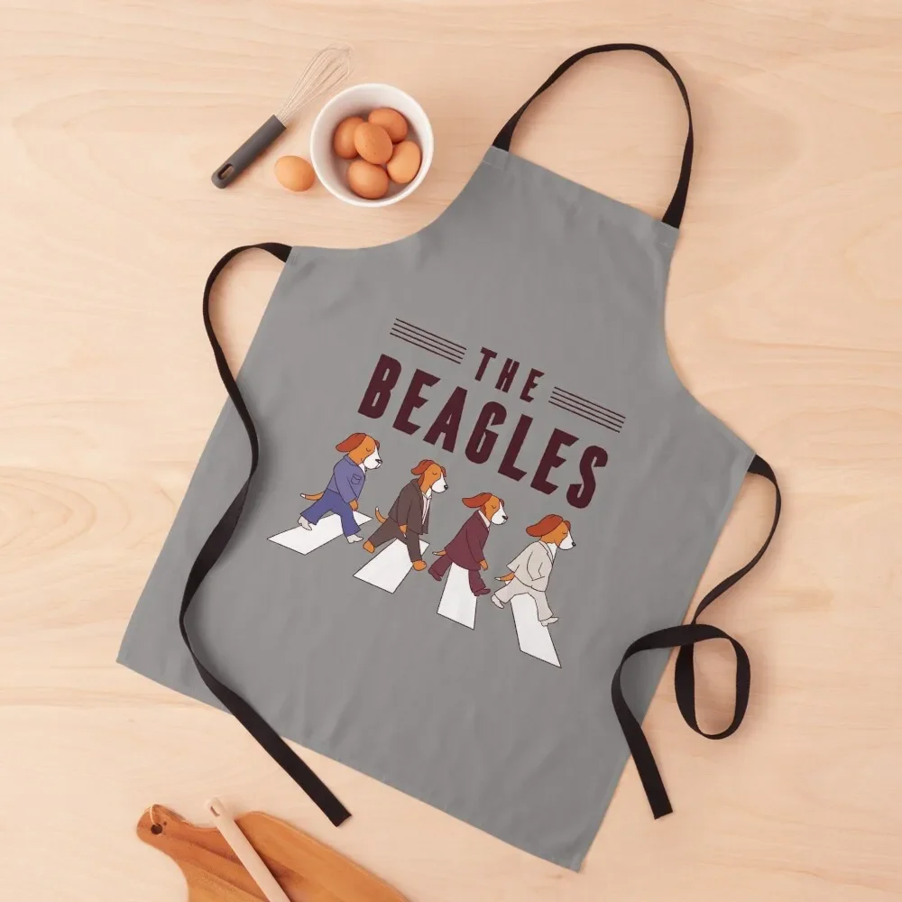 

THE BEAGLES DOG Apron Womens Dresses chef costume Apron