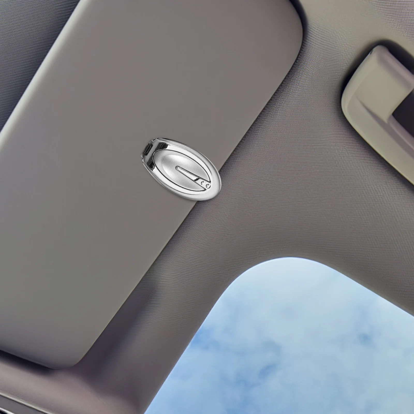 

Car Glasses Holder Visor Sunglasses Eyeglass Accessories Clips Car ganizers Storage Card Sun Protection Sturdy Material