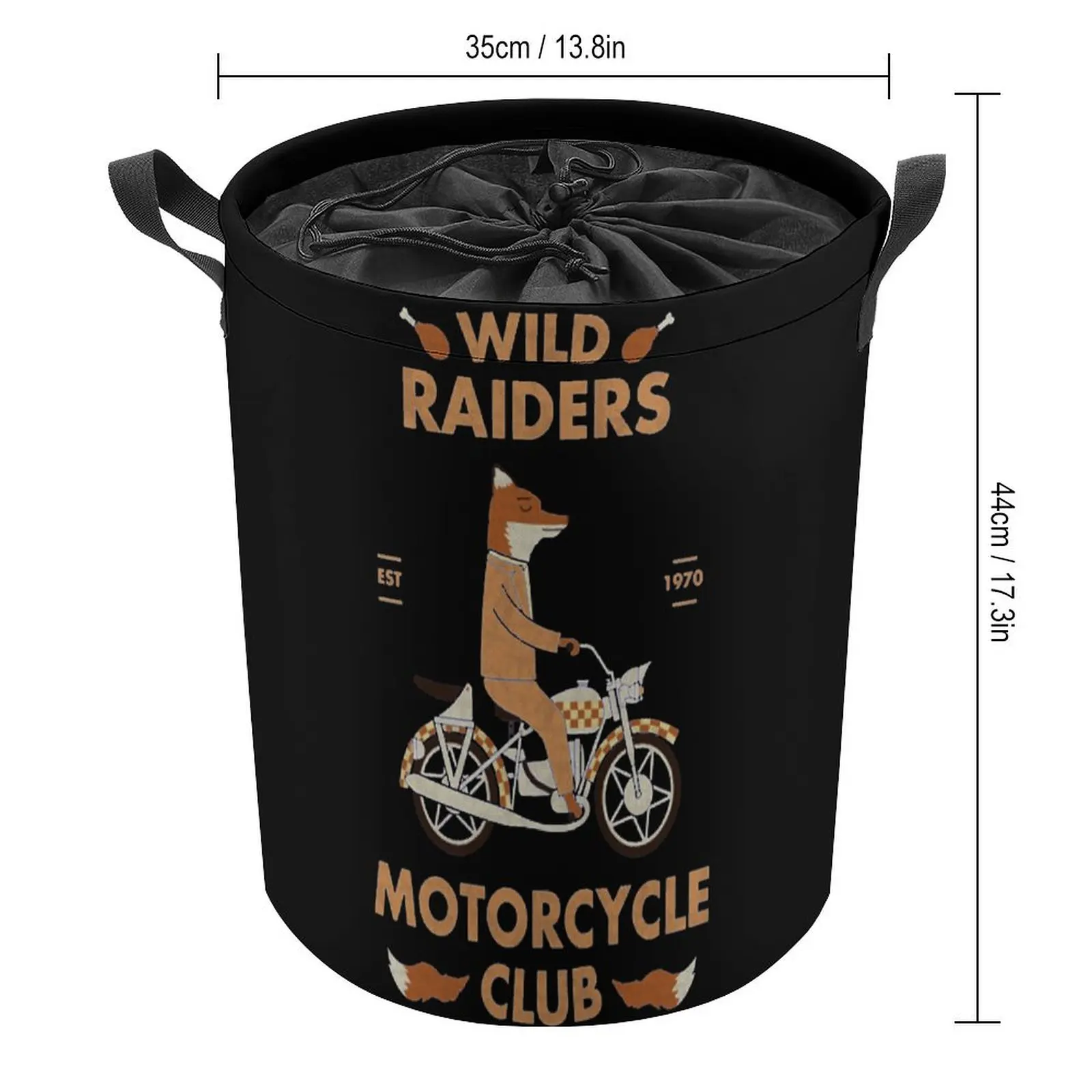 Storage Bins Wild Raiders Pullover Sweatshirt for Sale Organizer Division Graphic Cool Laundry Basket Handle on Both Sides Conve