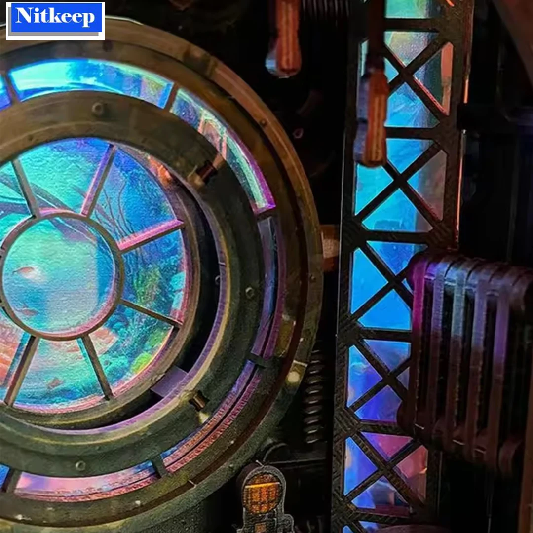 

Набор книжных уголок для взрослых, 3D деревянные пазлы, подарки для любителей книг, женщин, друзей - десять тысяч лигор под морем