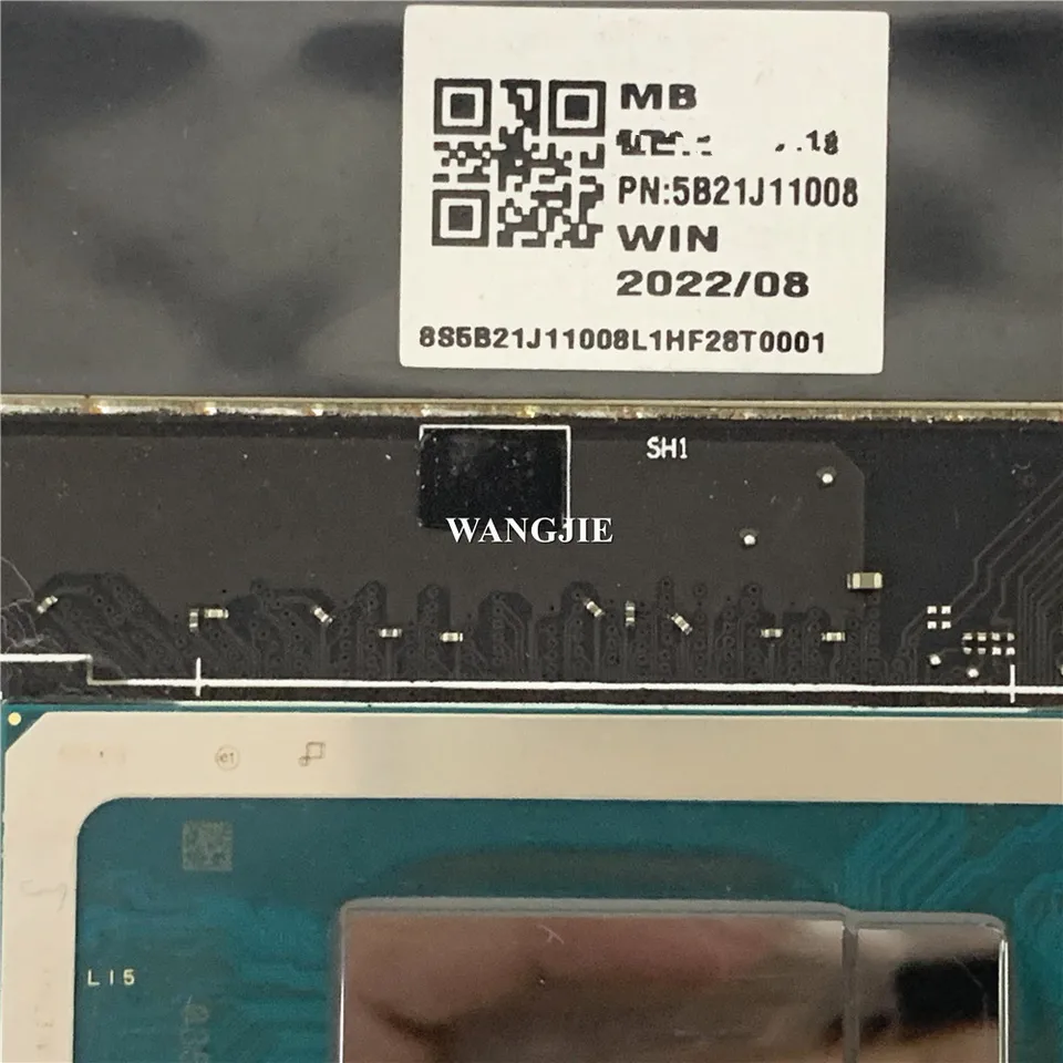 JS370 NM-E521 For Lenovo Slim 7 Carbon 13IAP7 Laptop Motherboard