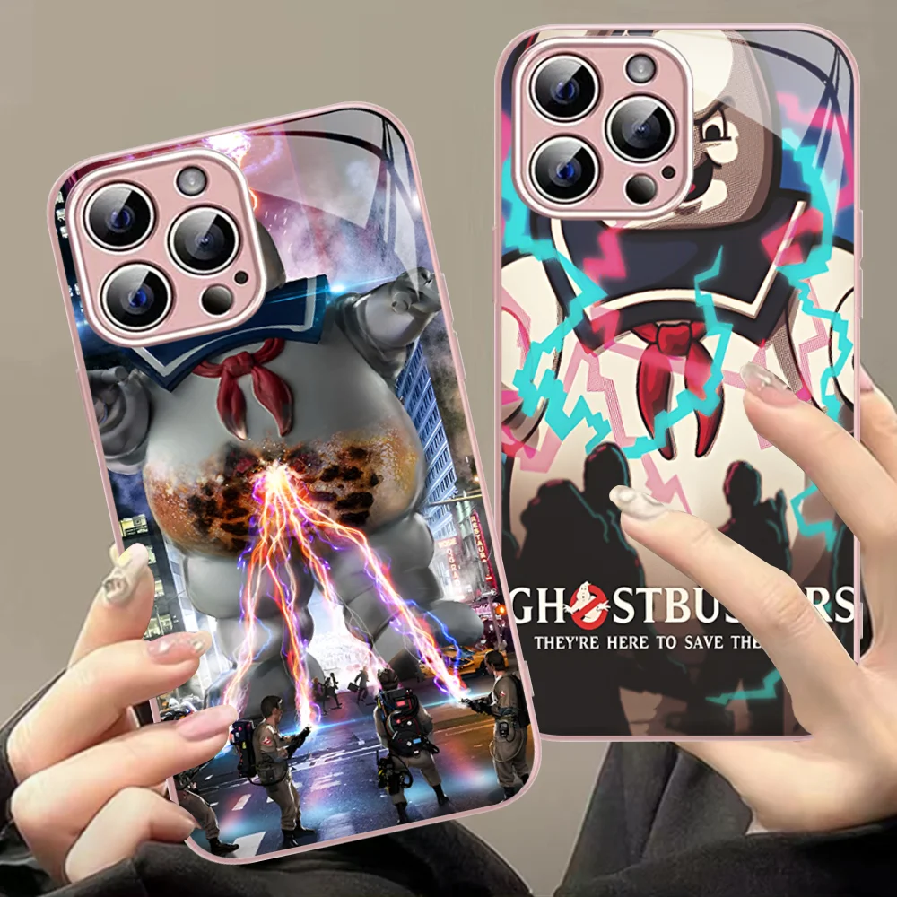 Movie E-Extreme G-Ghostbusters Phone Case For iPhone 14 13 12 Mini 11 Pro XS Max X XR 14 Plus Tempered Glass Cover