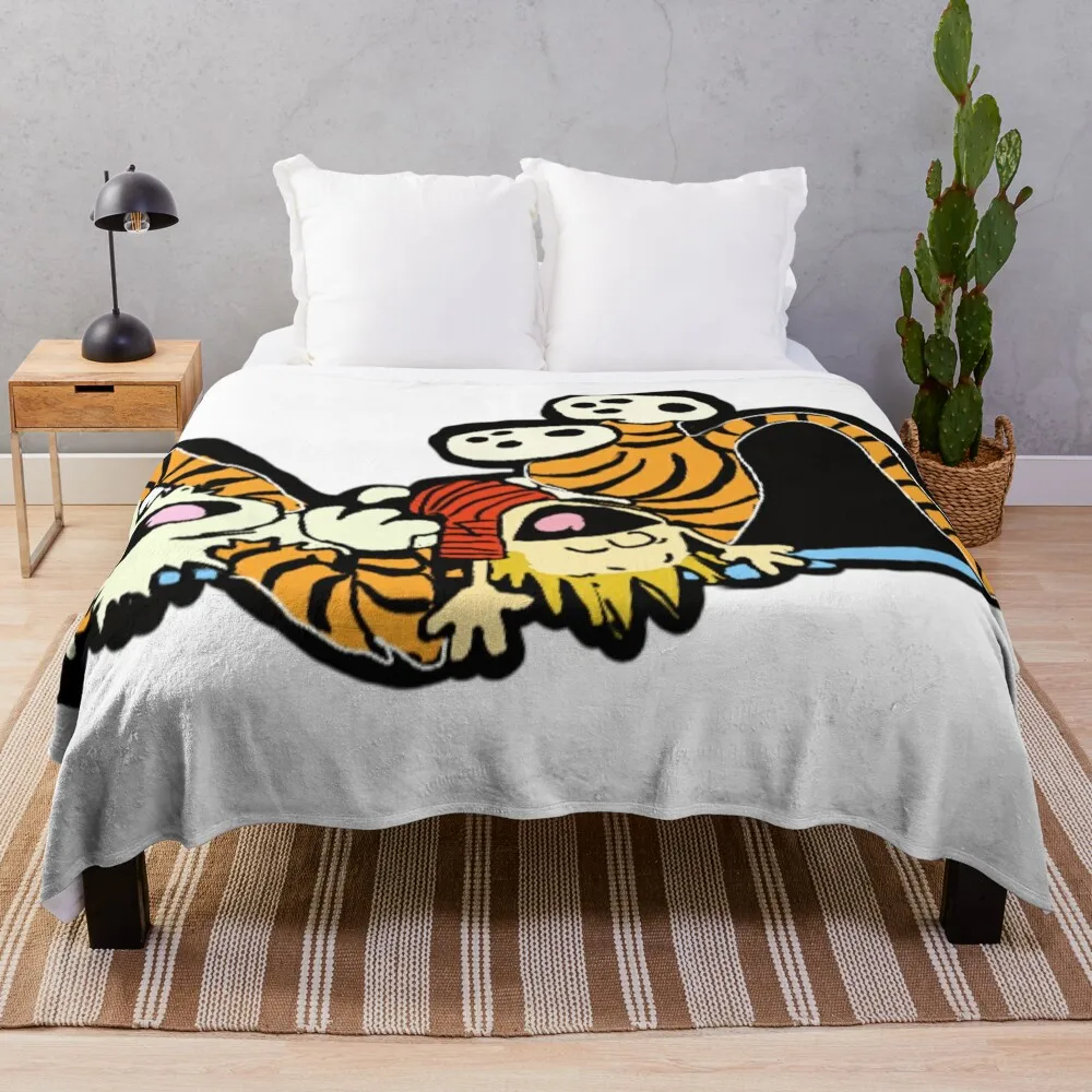 Calvin and hobbs Throw Blanket Luxury blankets ands Cute Sofas Blankets