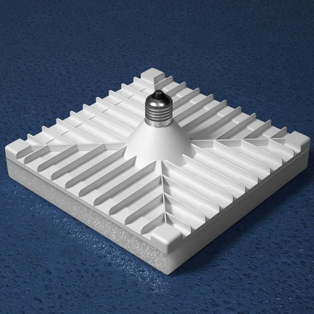Modern Design 20/30/40/60/80W Square LED Ceiling Lamp Waterproof Energy Saving E27 LED Bulb Super Bright Spotlight Garage