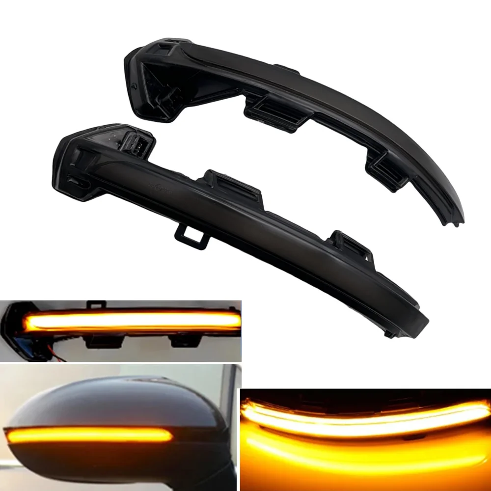 

Dynamic LED Turn Signal Light Rear Mirror Indicator For VW Passat B8 2015-2020 For Arteon 2017-2021 ID.3 Golf 8 Car Accessories