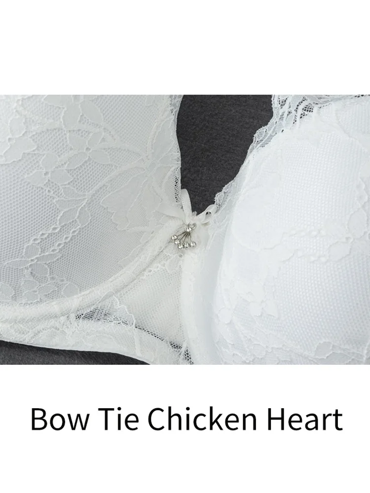 New fashion bra French series big breasts sexy lace top push-up bra underwear brand thin bottom thick