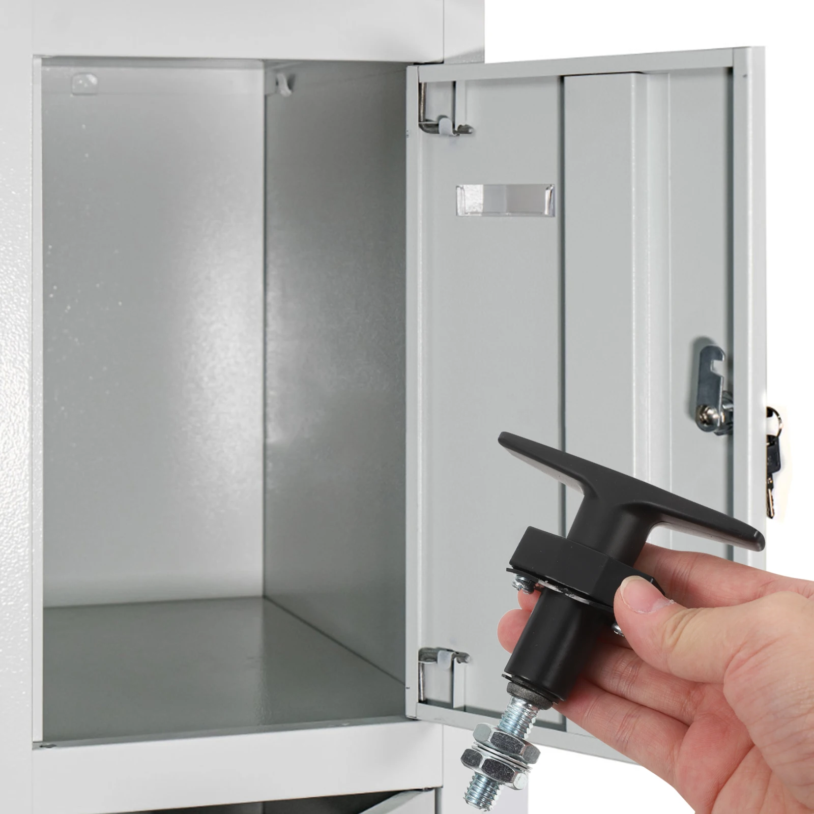 

Cabinet Door Lock Zinc Alloy High Security RV Storage Latch Truck Toolbox Replacement Key Locks Cabinet Hardware